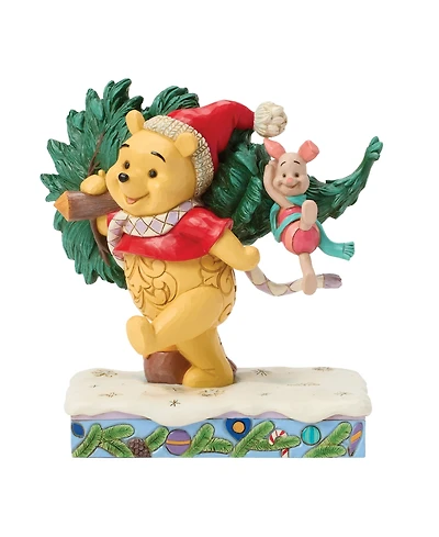 Jim Shore Disney Traditions Fig Pooh Christmas Tree