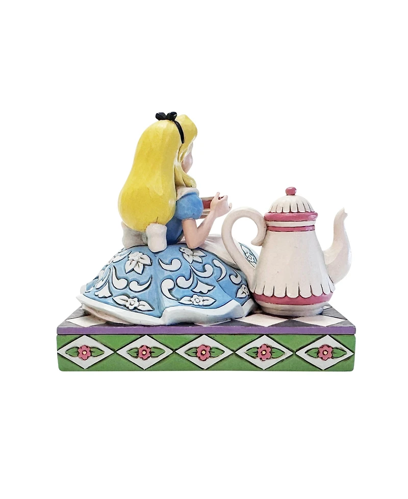 Jim Shore Disney Traditions Alice with Teapot