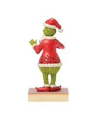 Jim Shore Grinch Fig Grinch with Hot Chocolate Mug