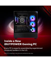 iBUYPOWER Element EBI5N5701 Gaming Desktop Computer, Intel Core Ultra 5 250KF Plus 4.2GHz, 16GB Ram, 1TB Ssd, Nvidia GeForce Rtx 5070 12GB, Windows 11