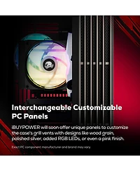 iBUYPOWER Trace TBA7R97XT01 Liquid Cooled Gaming Desktop Computer, Amd Ryzen 7 9800X3D 4.7GHz, 32GB Ram, 2TB Ssd, Amd Radeon Rx 9070XT 16GB, Windows