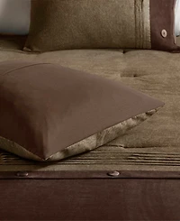 Madison Park Boone Microsuede 7-Pc. Comforter Set