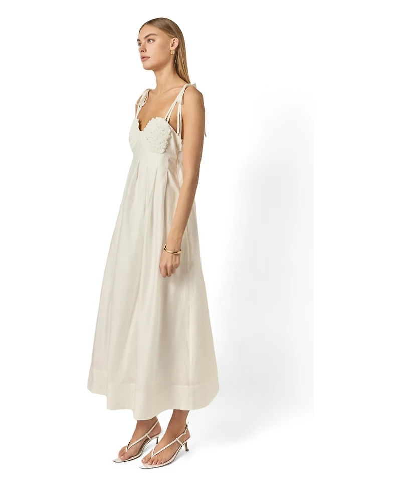 English Factory Women's Pearl Seashell Maxi Dress