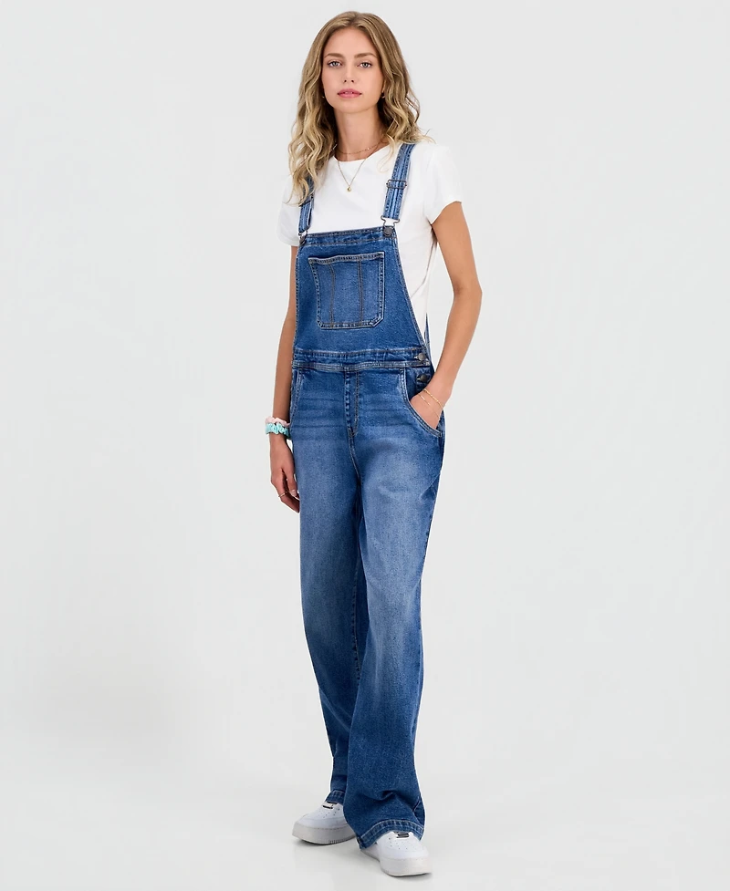 Celebrity Pink Juniors' Denim Overalls