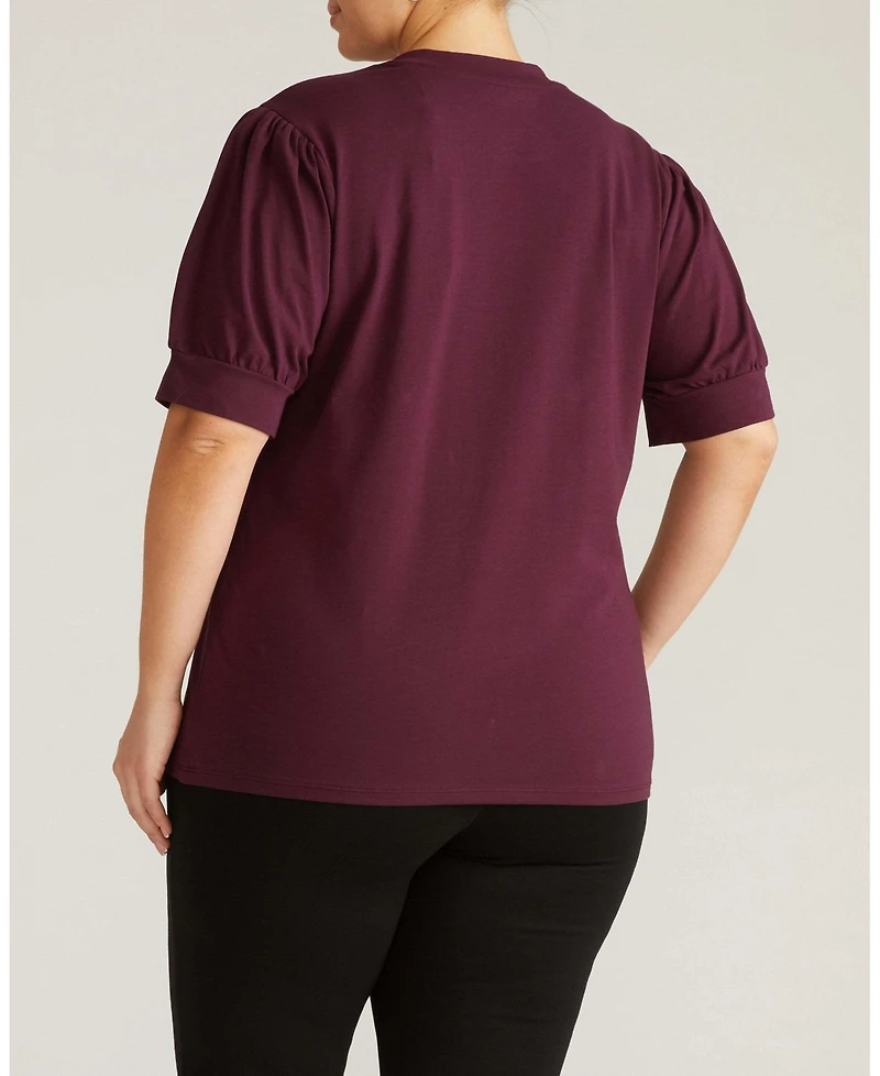 Universal Standard Plus Pouf Sleeve Tee
