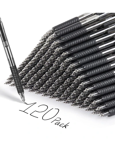 Gnuadz Ballpoint Pens Bulk Soft Grip Retractable Ink
