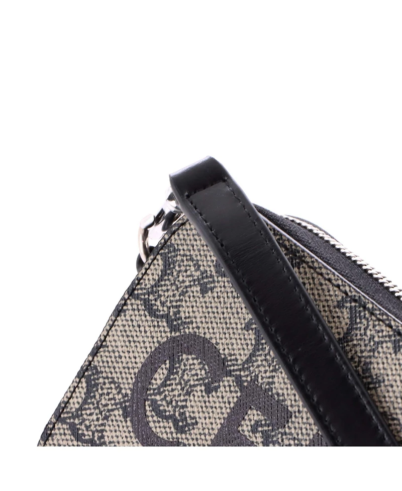 Pre-Owned Celine Horizontal Pouch Crossbody Bag Logo Triomphe Coated Canvas