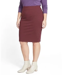 Universal Standard Women's Plus Danube Jersey Skirt