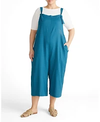 Universal Standard Plus Kora Linen Overalls