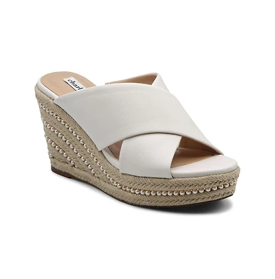 Charles David Womens Cate-1 Platform Wedge Sandal