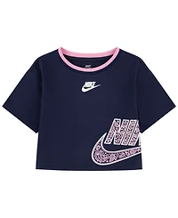 Nike Girls' 4-6X Retro Remix Short-Sleeve T-Shirt