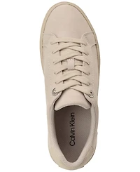 Calvin Klein Women's Cazini Low Top Court Lace-Up Sneakers
