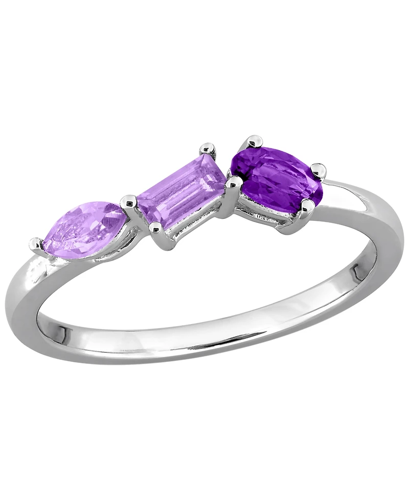 Macy's Amethyst (5/8 ct. t.w.) Ring Sterling Silver (Also Available Blue Topaz, Rhodolite)