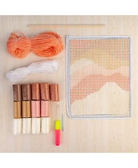 John Bead Textured Wall Hanging Latch Hook Diy Kit for Beginners