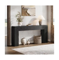 Slickblue Modern Wooden Console Table for Foyer, Entryway and Behind Sofa Use