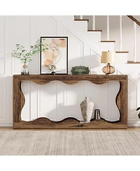 Slickblue63 Inch Farmhouse Console Table for Entryway and Behind Sofa