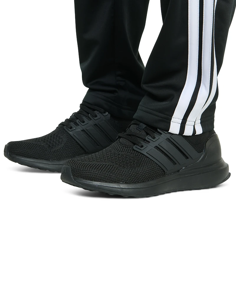 adidas Boys' 8-20 Elastic Waistband Essential 3-Stripe Straight Leg Pants