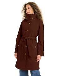 Kate Spade New York Women's Funnel Neck Trench Coat
