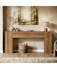 Tribesigns 71-Inch Long Console Table for Entryway, Farmhouse Sofa Console Behind Couch, Entry Table