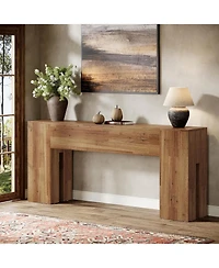 Tribesigns 71-Inch Long Console Table for Entryway, Farmhouse Sofa Console Behind Couch, Entry Table