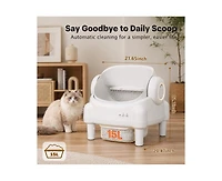 Cumrige Automatic Litter Box Self Cleaning Litter Box Equipped with App Control and Safety Protection Functions