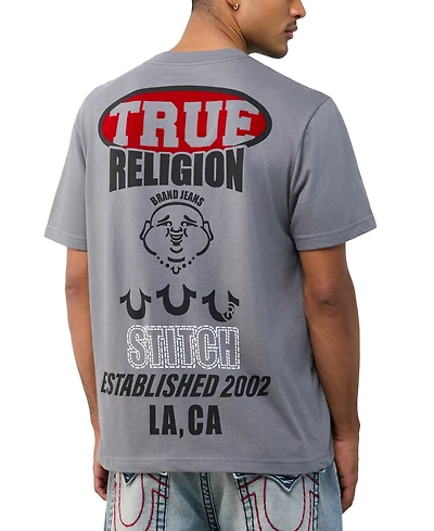 True Religion Men's Stacked Logo T-Shirt