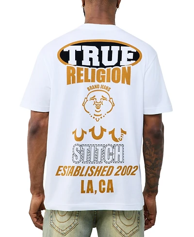 True Religion Men's Stacked Logo T-Shirt