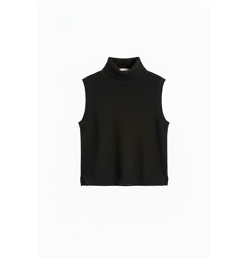 Chinti & Parker Women's Wool-Cashmere High-Neck Tank