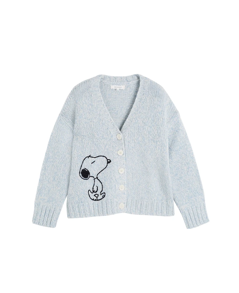 Chinti & Parker Women's and Merino Snoopy Marl Cardigan