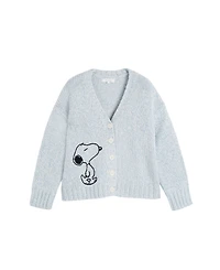 Chinti & Parker Women's and Merino Snoopy Marl Cardigan