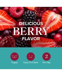 SMNutrition Probiotics for Women with Prebiotics and Cranberry Berry Gummies, 60 Count