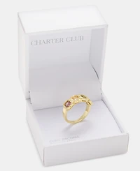 Charter Club Multi-Stone Cushion Ring, Macy's Exclusive