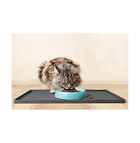 CatGuru Cat Bowls, Set Of Two, Marshmallow