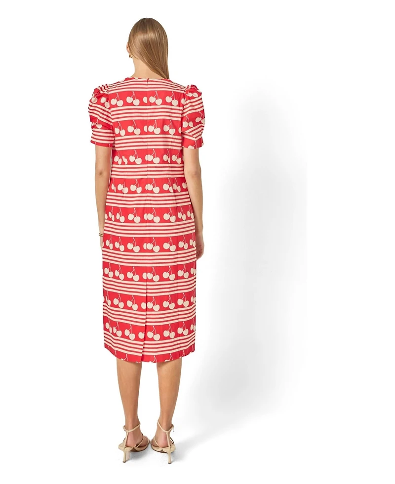 English Factory Women's Cherry Printed Midi Dress