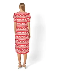 English Factory Women's Cherry Printed Midi Dress