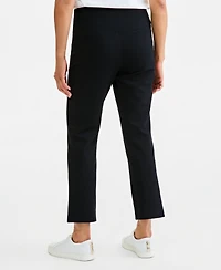 Style & Co Women's Pull-On Straight-Leg Ponte Pants, Macy's Exclusive