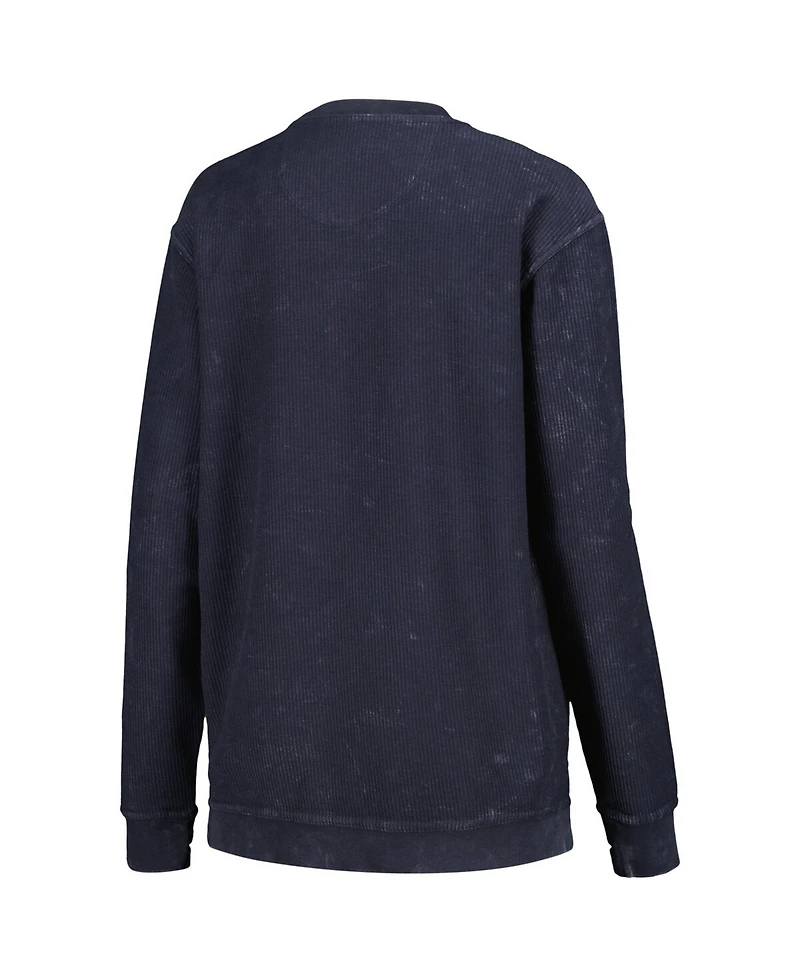 G-iii 4Her by Carl Banks Women's Navy Dallas Cowboys Comfy Cord Pullover Sweatshirt