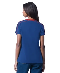 G-iii 4Her by Carl Banks Women's Blue Kyle Larson Coaching T-Shirt