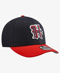 New Era Big Boys and Girls Navy/Red Houston Texans 2026 Nfl Draft Pre-Curved 9FIFTY Snapback Hat