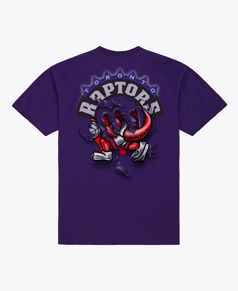 Mitchell & Ness Men's Purple Toronto Raptors Breakthrough T-Shirt