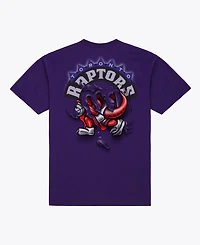 Mitchell & Ness Men's Purple Toronto Raptors Breakthrough T-Shirt