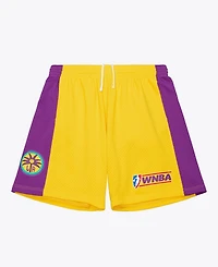 Mitchell & Ness Men's Gold Los Angeles Sparks 2001 Court Origins Swingman Shorts