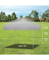 gaomon Outdoor Pop Up Canopy Tent with 1 Removable Sidewall,