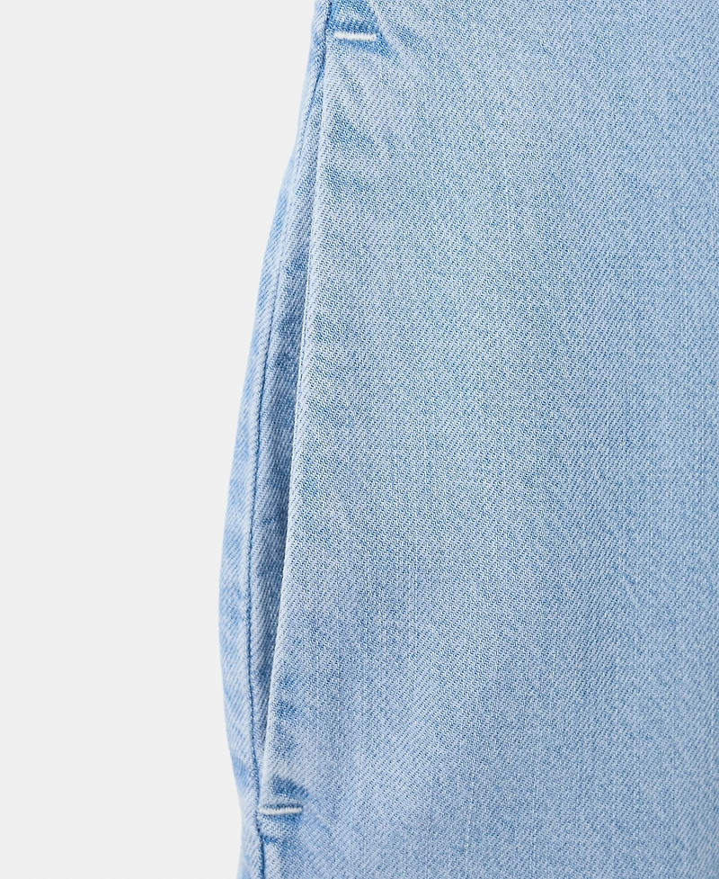 Mango Women's Lyocell Denim Jumpsuit