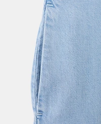 Mango Women's Lyocell Denim Jumpsuit