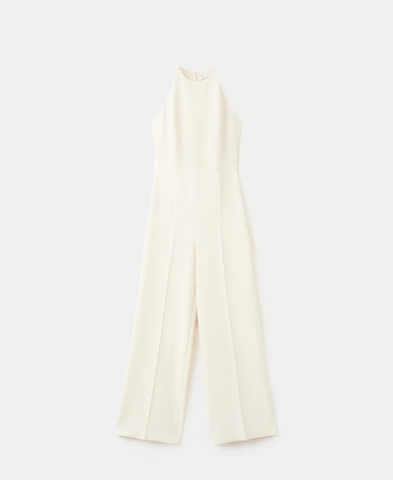 Mango Women's Long Halter-Neck Jumpsuit