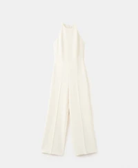 Mango Women's Long Halter-Neck Jumpsuit