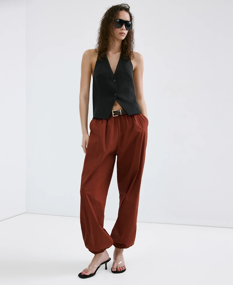 Mango Women's Lyocell Suit Vest