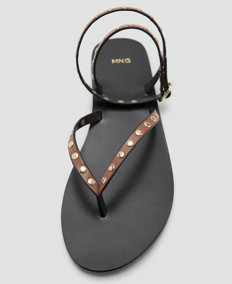 Mango Women's Studded Sandals