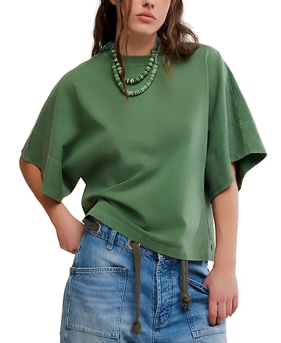 Free People Women's Atlas Dolman Crewneck T-Shirt